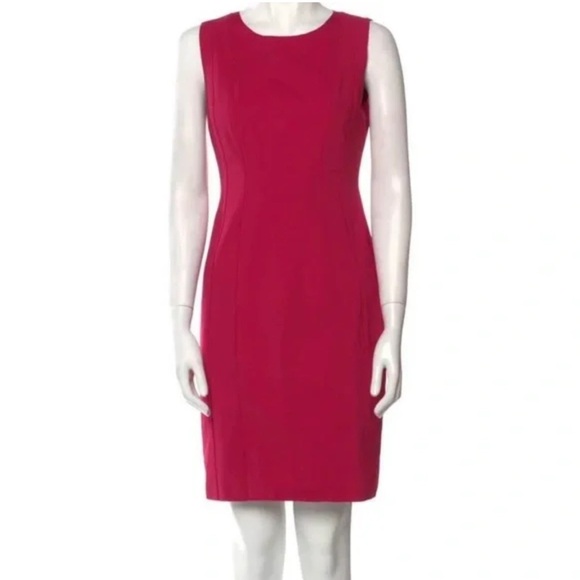 Elie Tahari Dresses & Skirts - Elie Tahari Cailyn Pink Sheath Sleeveless Dress Size 14